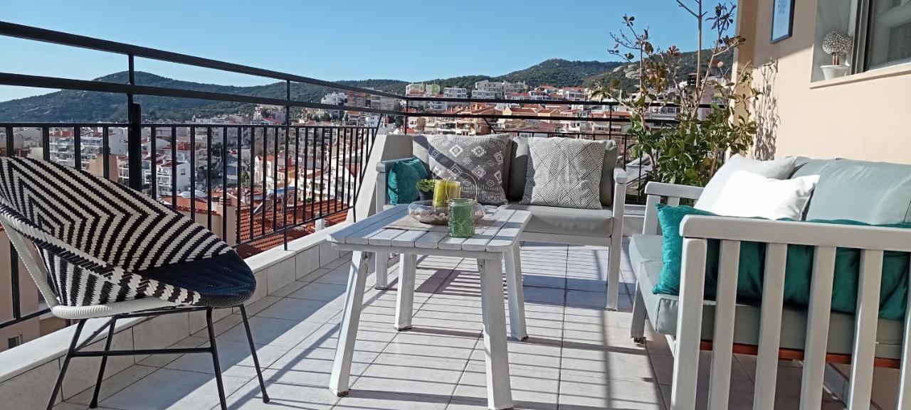 Sea Aura Lägenhet Kavala Exteriör bild
