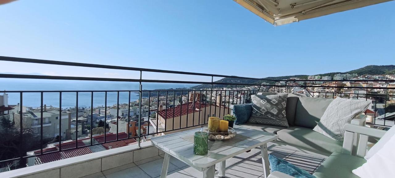 Sea Aura Lägenhet Kavala Exteriör bild